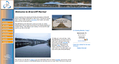 Desktop Screenshot of briarcliffmarina.com